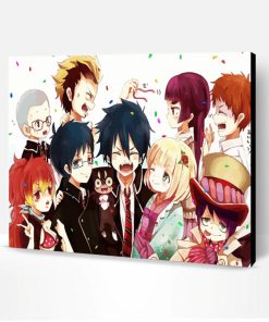 Anime Blue Exorcist Characters Paint By Number