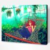 Anime Girl In Hammock Paint By Number