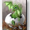 Baby Dragon Paint By Number