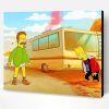 Bart And Heisenberg Simpsons Paint By Number