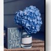 Hydrangea Blue Flowers Paint By Number