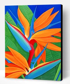 Bird Of Paradise Plant Paint By Number