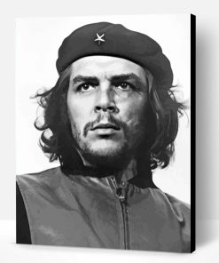 Black And White Che Guevara Paint By Number