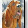 Bloodhound Dog Art Paint By Number