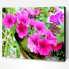 Blooming Pink Petunia Paint By Number