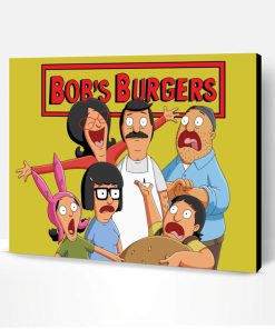 Bobs Burgers Animation Paint By Number
