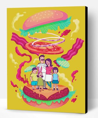 Bobs Burgers Art Paint By Number