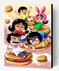 Bobs Burgers Illustration Paint By Number