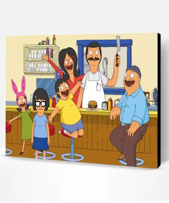 Bobs Burgers Family Paint By Number