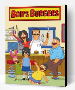 Bob's Burgers Paint By Number