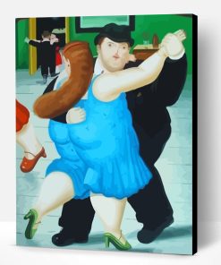 Botero Fat Dancers Paint By Number