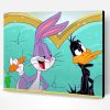 Bugs Bunny And Daffy Duck Paint By Number