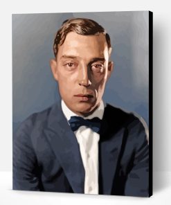 Buster Keaton Paint By Number