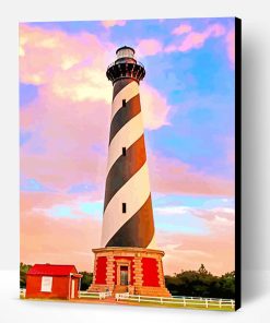 Cape Hatteras Light Paint By Number