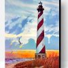 Cape Hatteras Light Sunset Paint By Number