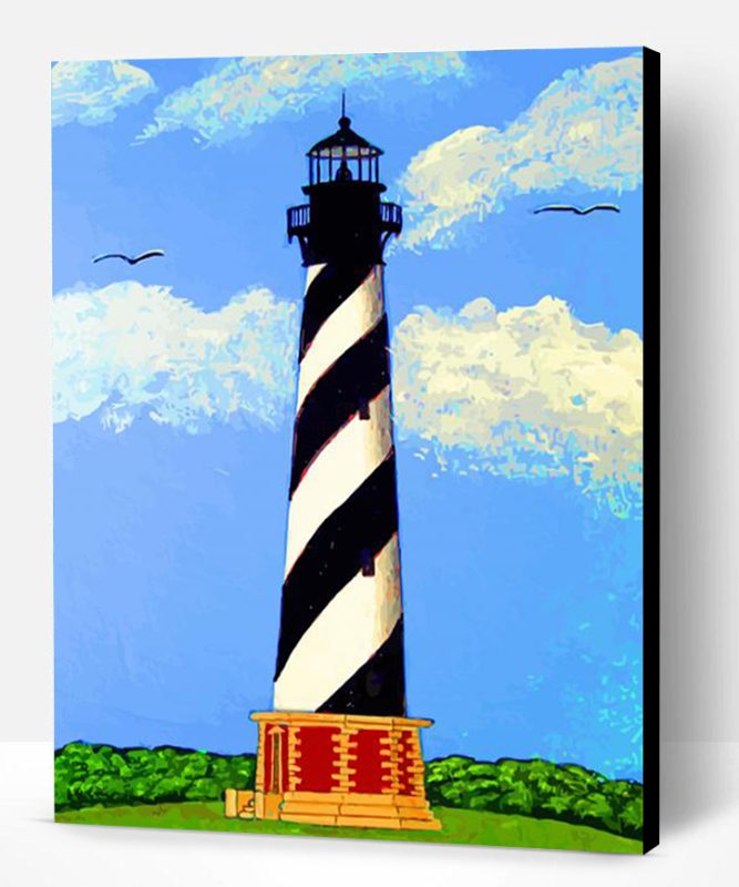 Cape Hatteras Lighthouse Paint By Number