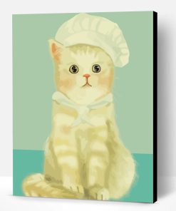 Chef Kitty Paint By Number