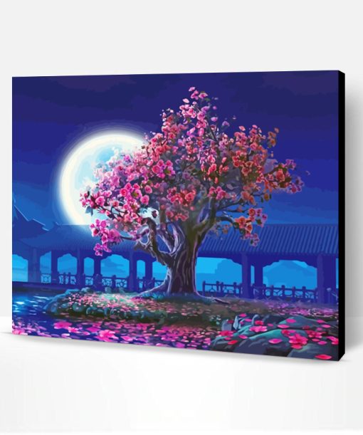 Cherry Blossom Tree Paint By Number