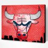Chicago Bulls Logo Paint By Number