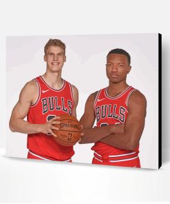 Chicago Bulls Players Paint By Number