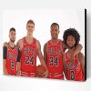 Chicago Bulls Team Paint By Number