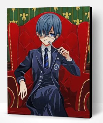 Ciel Phantomhive Black Butler Paint By Number