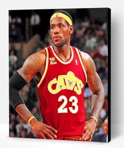 Cleveland Cavaliers Lebron Paint By Number