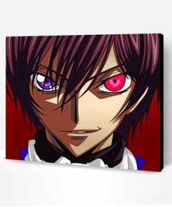 Code Geass Lelouch Lamperouge Paint By Number