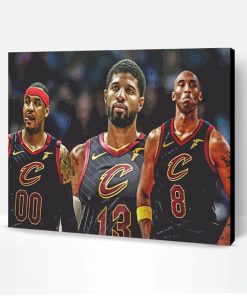 Cavaliers Players Paint By Number