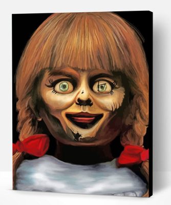 Creepy Annabelle Paint By Number