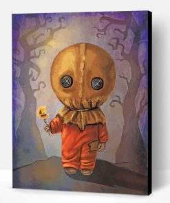 Creepy Sam Trick r Treat Paint By Number