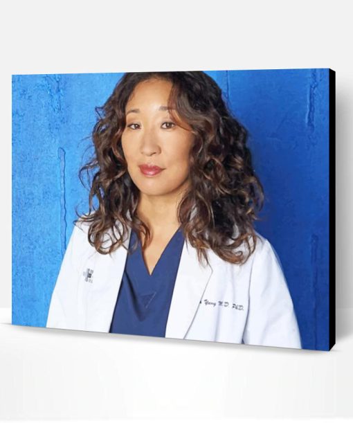 Cristina Yang Greys Anatomy Paint By Number