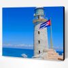 Cuba Beach Lighthouse Paint By Number