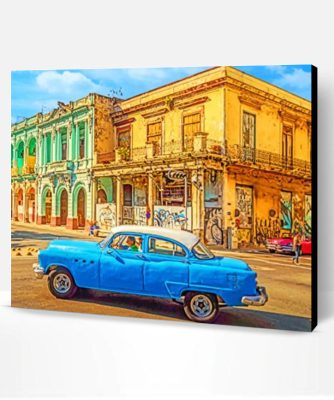 Cuba Blue Car Paint By Number