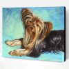 Cute Yorkshire Terrier Dog Paint By Number