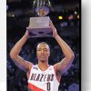Damian Lillard From Blazers Paint By Number
