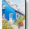 Aarhus Blue House Paint By Number