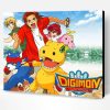 Digimon Adventure Paint By Number