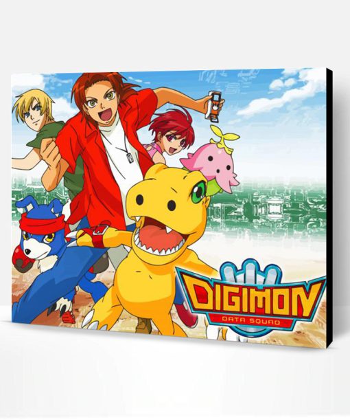 Digimon Adventure Paint By Number