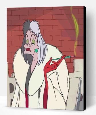 Disney Cruella Paint By Number