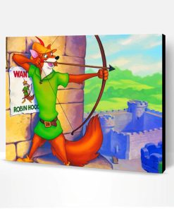 Disney Robin Hood Paint By Number