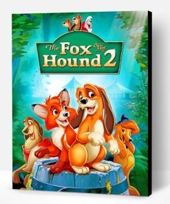 Disney The Fox And The Hound Paint By Number