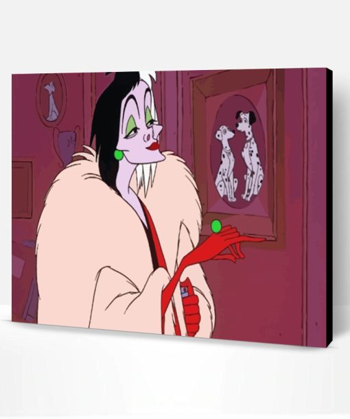 Disney Cruella De Vil Paint By Number