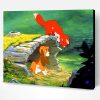 Disney Fox And The Hound Paint By Number