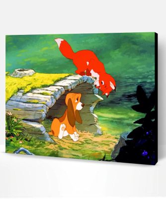 Disney Fox And The Hound Paint By Number