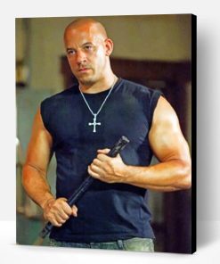 Dominic Toretto Vin Diesel Paint By Number