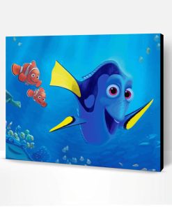 Dory And Nemo Paint By Number