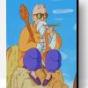 Dragon Ball Master Roshi Paint By Number