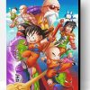 Dragon Ball Z Characters Paint By Number