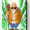 Dragon Ball Z Master Roshi Paint By Number